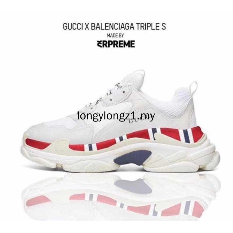 gucci x balenciaga triple s price