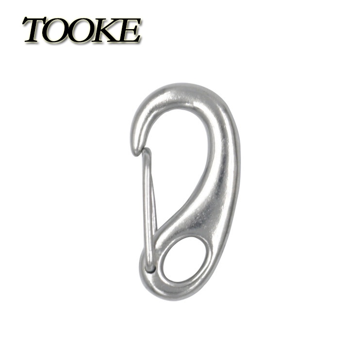 Scuba 50mm Stainless Steel Diving Swivel Eye Bolt Silver Double Ended