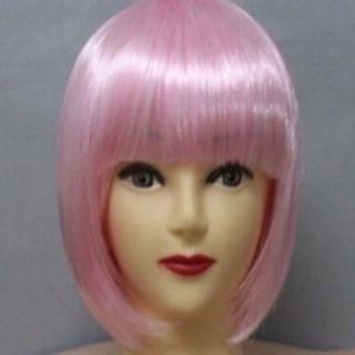 NEW Wig Rambut  Palsu Bob  Pendek Lurus Poni Samping 