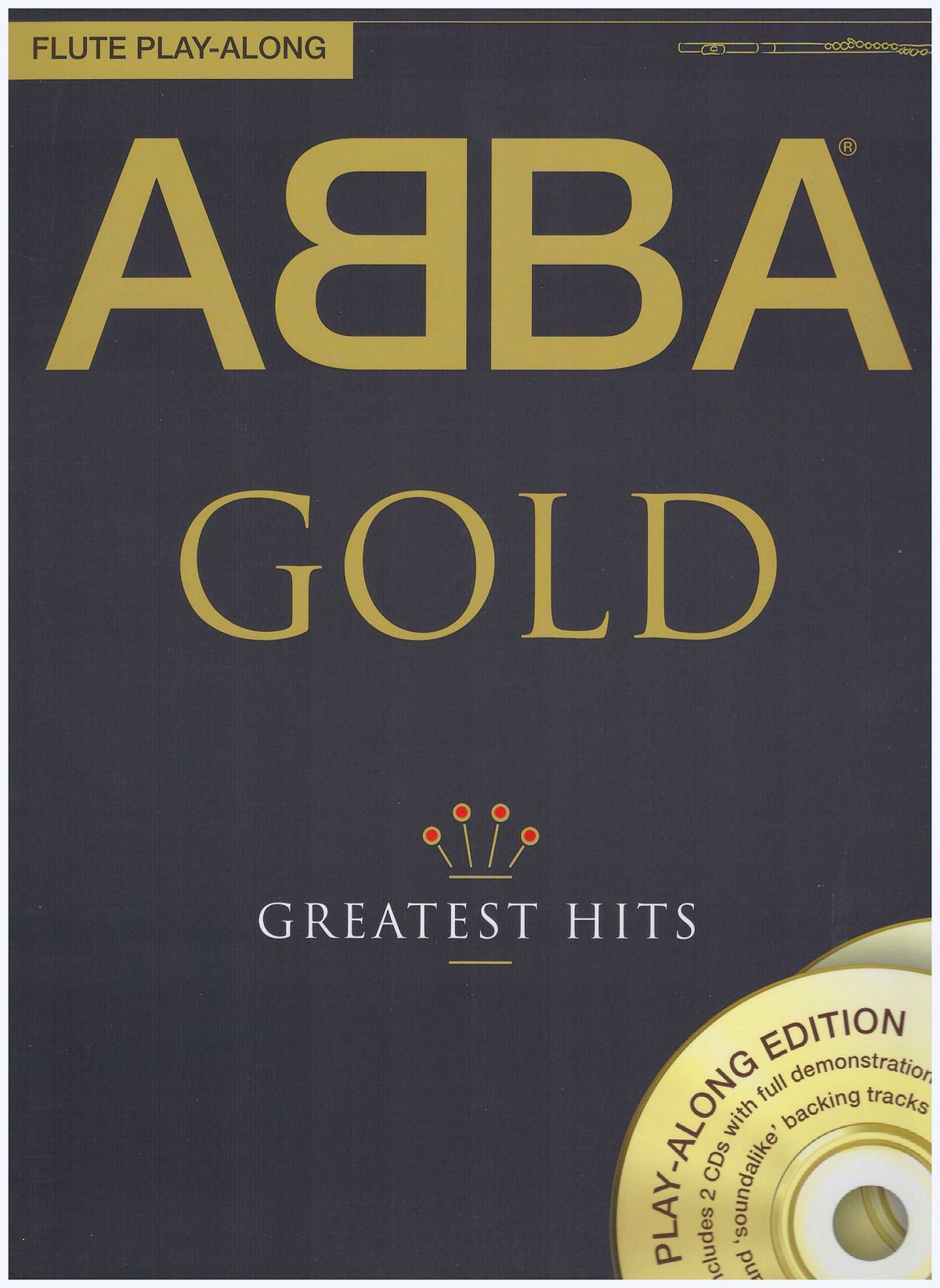 Flute Play-Along ABBA Gold Greatest Hits / ABBA / Flute Book / Music Book