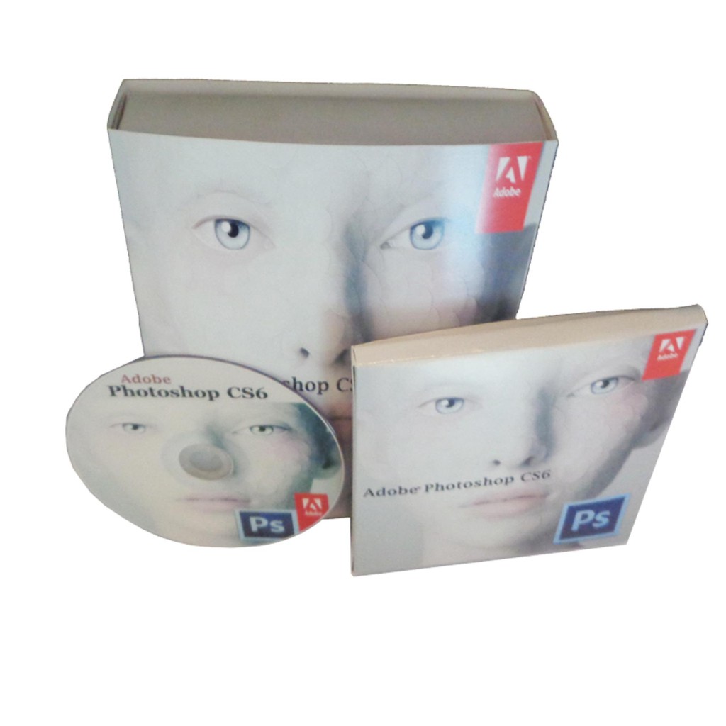 Original Adobe Photoshop Cs6 Retail Box With Cd For Windows Shopee Malaysia