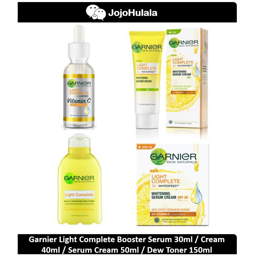 Garnier Light Complete Booster Serum 30ml / Cream 40ml / Serum Cream