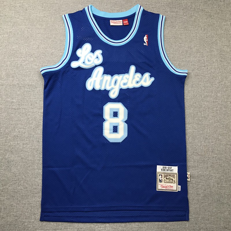 kobe bryant blue jersey