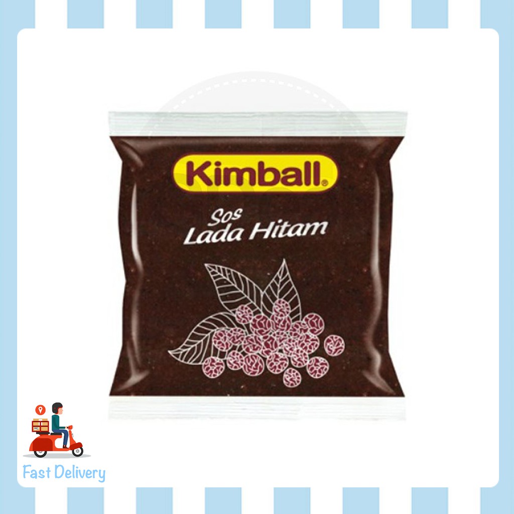 Kimball Black Pepper Sauce Sos Lada Hitam 1kg