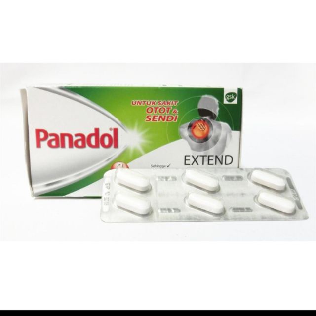 Panadol Extend 6 Tablets Untuk Sakit Otot Sendi Shopee Malaysia