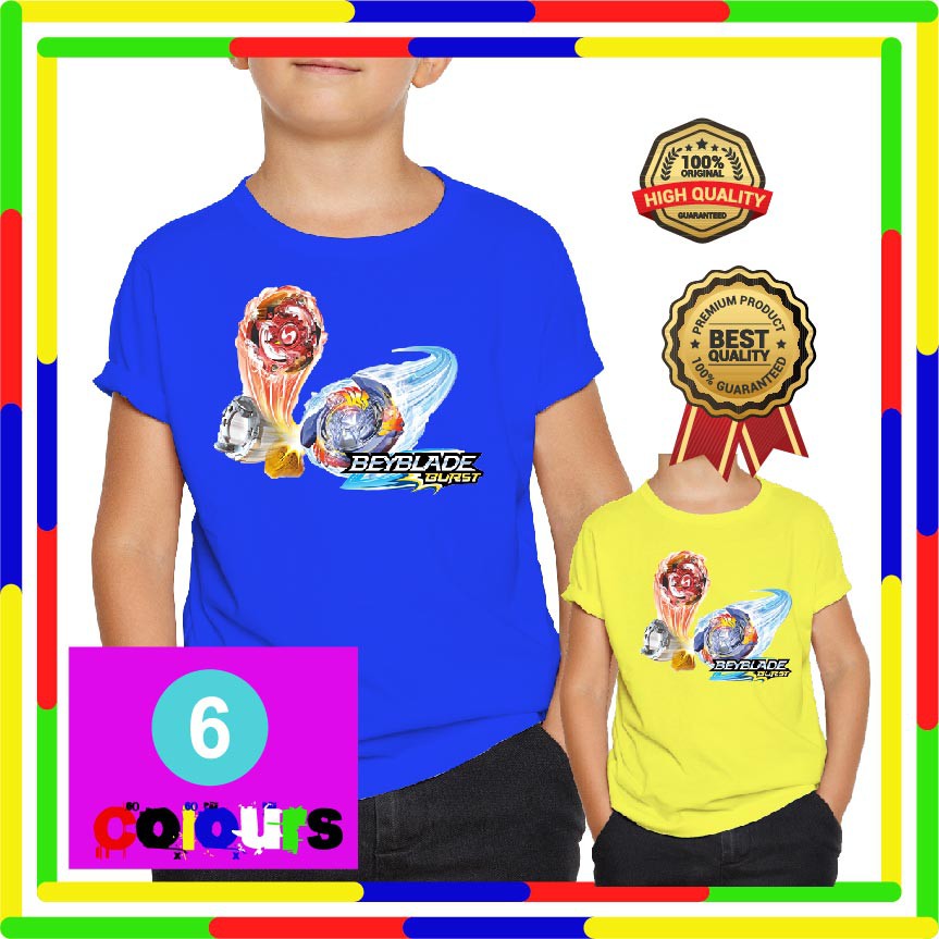 Beyblade Burst Famous Games Short Sleeves T Shirt Top Movie Tees - 2018 children roblox stardust ethical funny t shirts kids summer