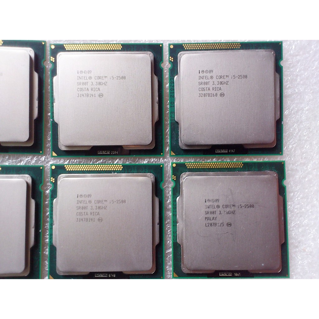 Intel Core I5 2500k I5 2500 I5 2400 Socket 1155 Processor 2nd Generation Shopee Malaysia
