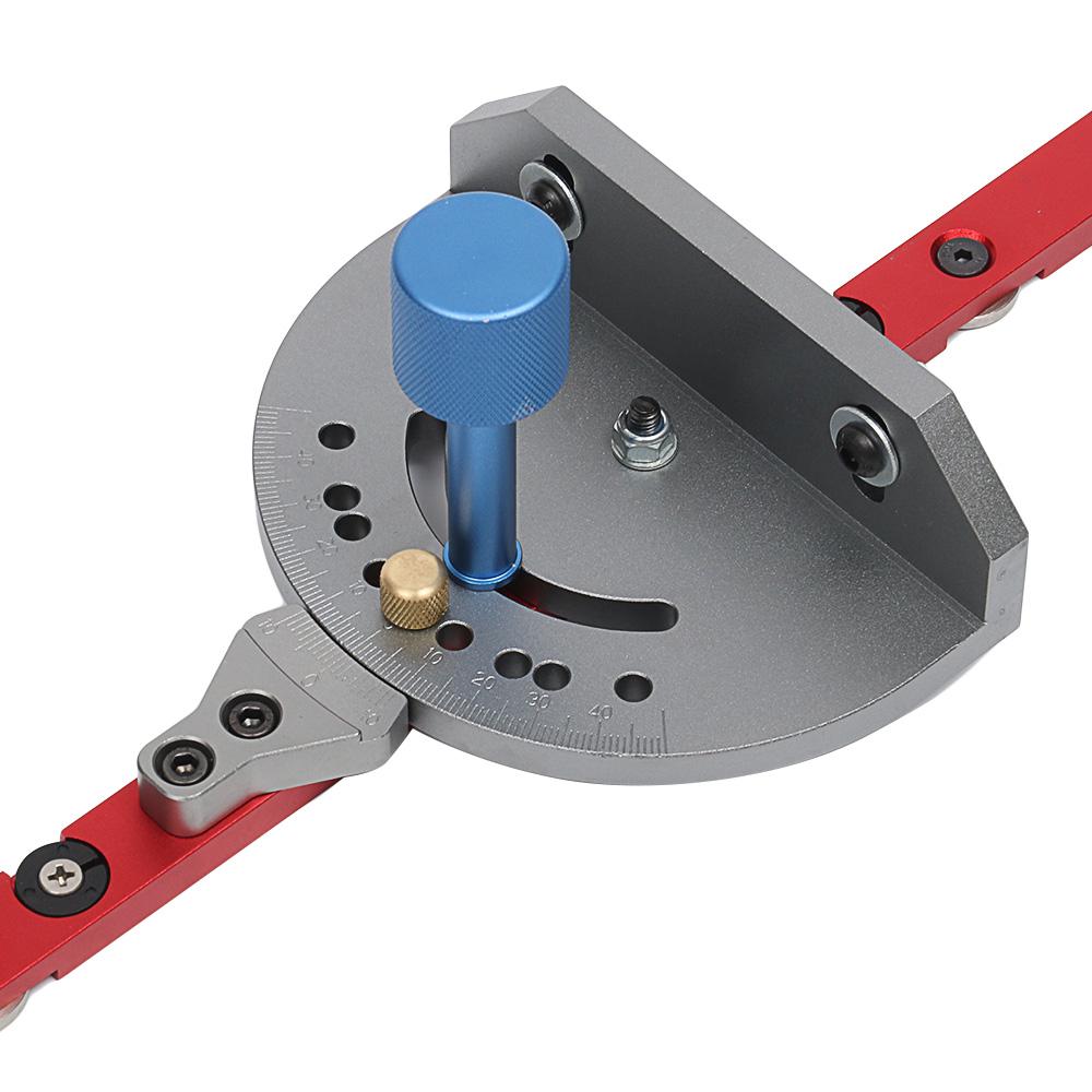 Aluminum Alloy 45 Type TTrack Woodworking Tslot Miter Saw Router