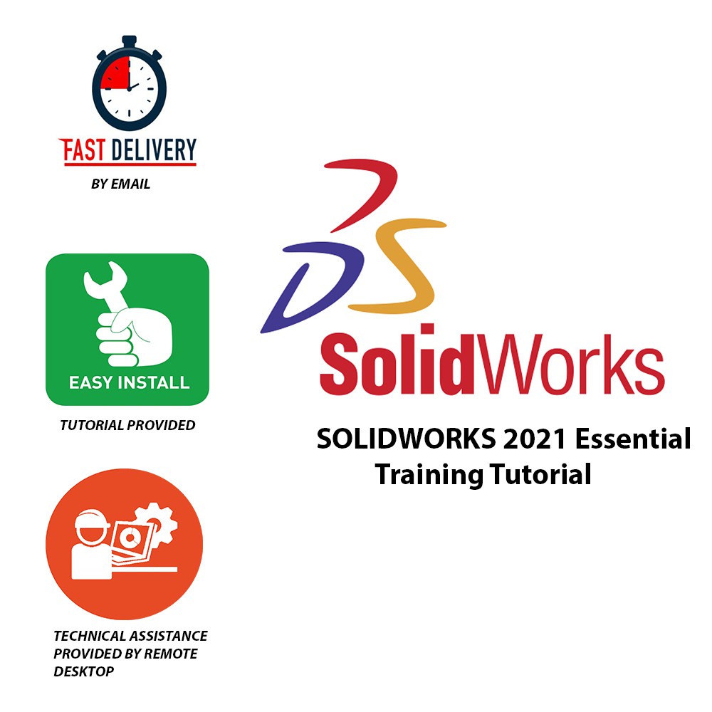 SOLIDWORKS 2021 Essential Training Tutorial Shopee Malaysia
