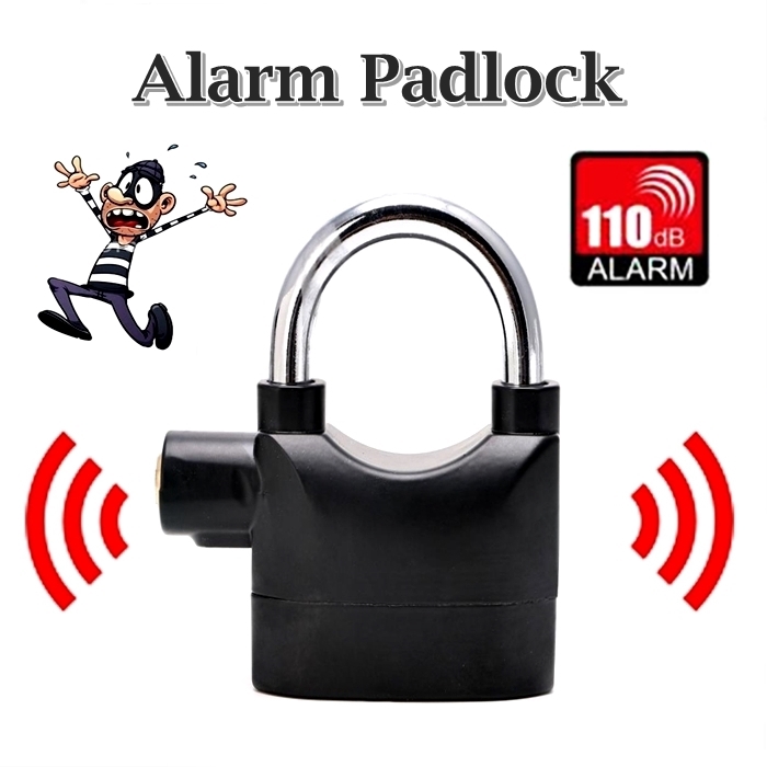 Malaysia Kunci Kereta Pintu Motor Berbunyi Car Alarm 110db Pad Lock Security Anti Theft Shopee Malaysia