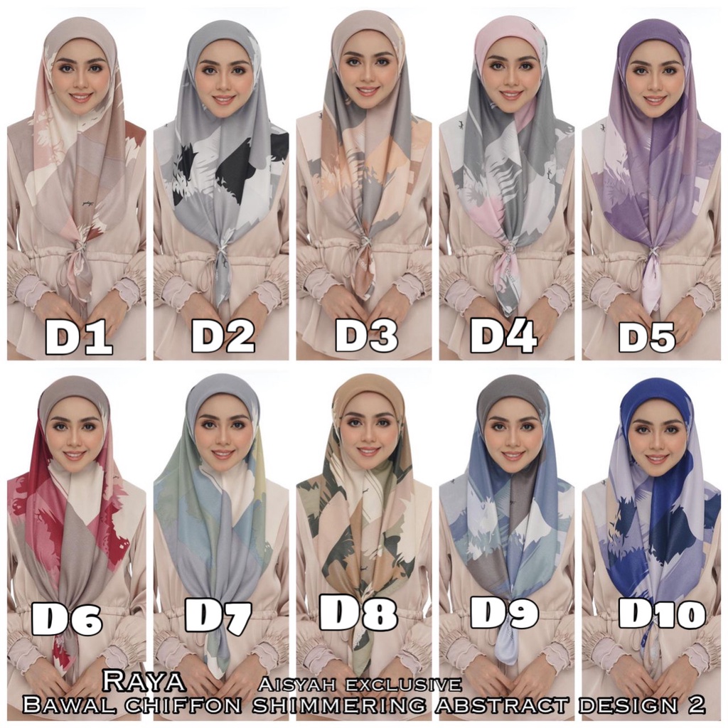 cara pakai tudung pucci