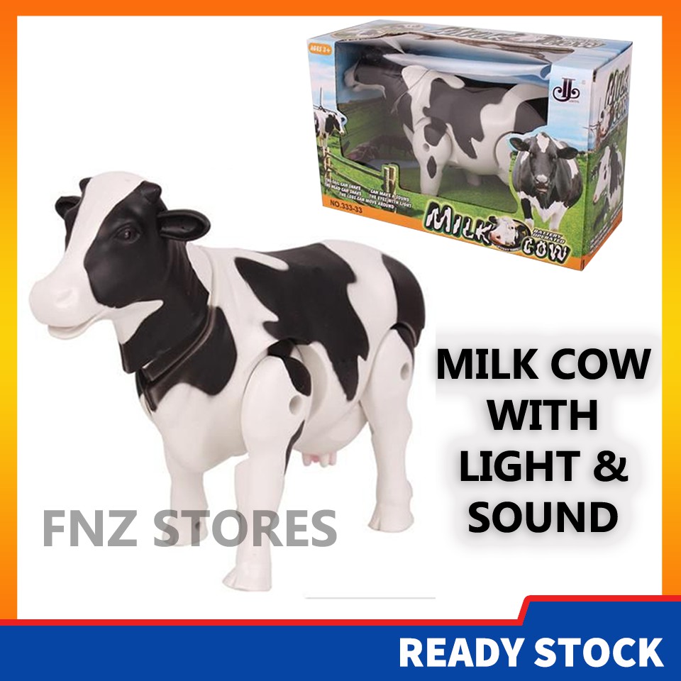 battery operated milk cow toy