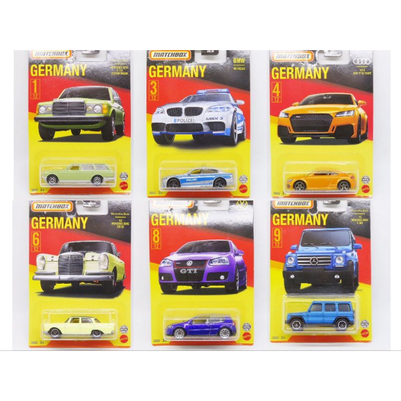 Mbx Best of Germany Series Matchbox Set 6pcs 2022 Shopee Malaysia
