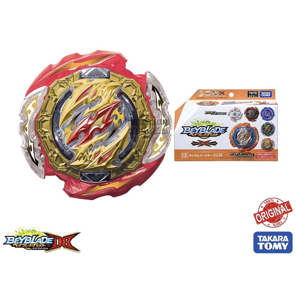 Takara Tomy Random Booster Vol 25 B-181 02: Cyclone Ragnaruk Nexus Rise ...