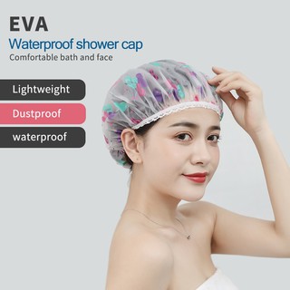 hair cap Shower Caps waterproof shower cap Thicken adult ladies shampoo cap Waterproof shower hat Bathing cap Hair防水浴帽发帽