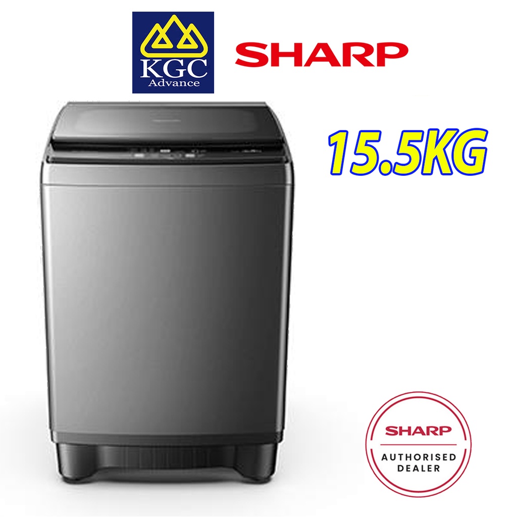 [Free Shipping] Sharp 15.5KG Top Load Washer Washing Machine ESX1521