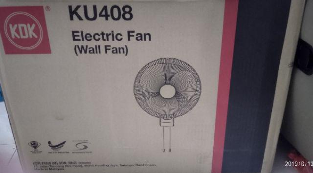 KDK Wall Fan 16" KU408 / Kipas Dinding | Shopee Malaysia