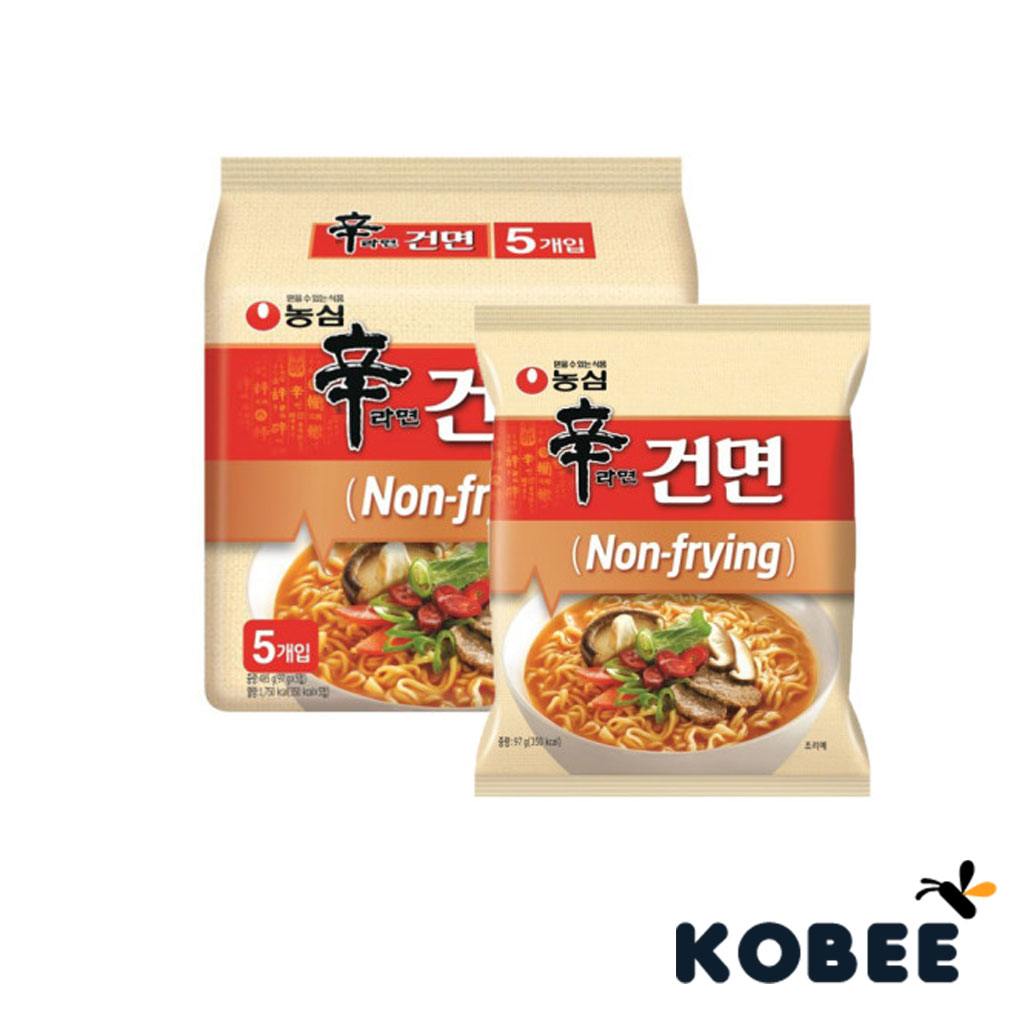 NongShim Shin Ramen Non-frying Korean Noodle (97gx5) | Shopee Malaysia