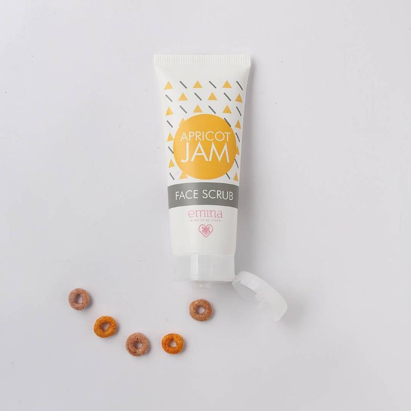 Emina Apricot Jam Face Scrub 60 ml Shopee Malaysia