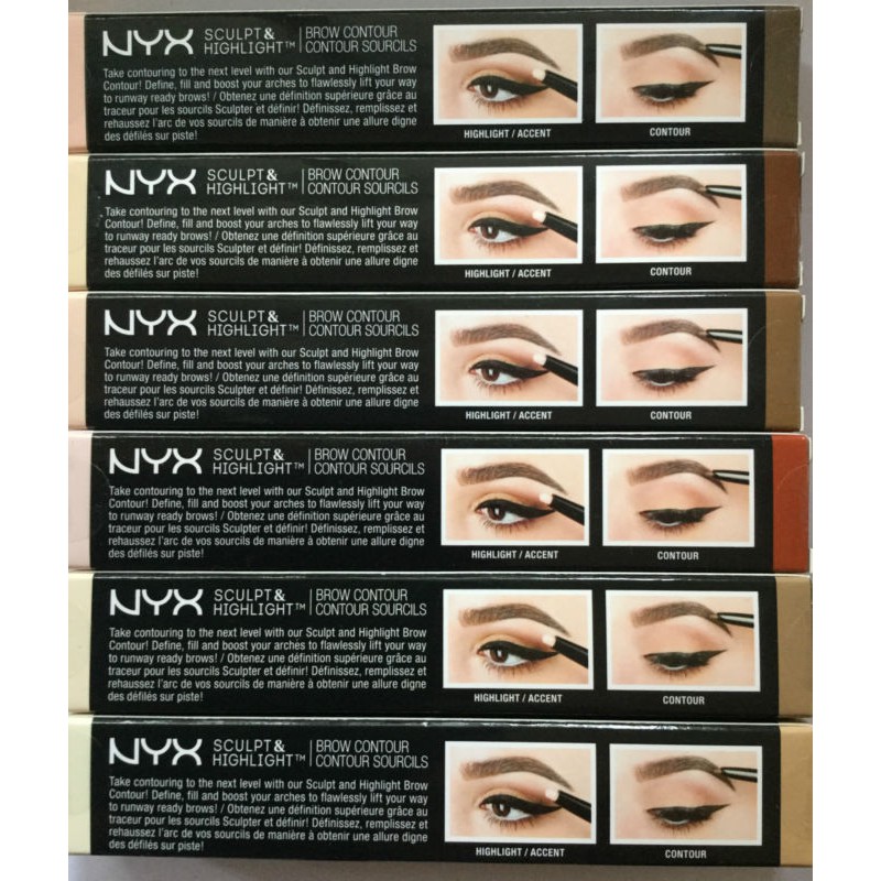 nyx brow contour