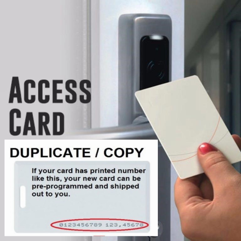 Access Card for Card Park Lift Door Entrance Clone Duplicate Service RFID Tag ID card 125kHz IC