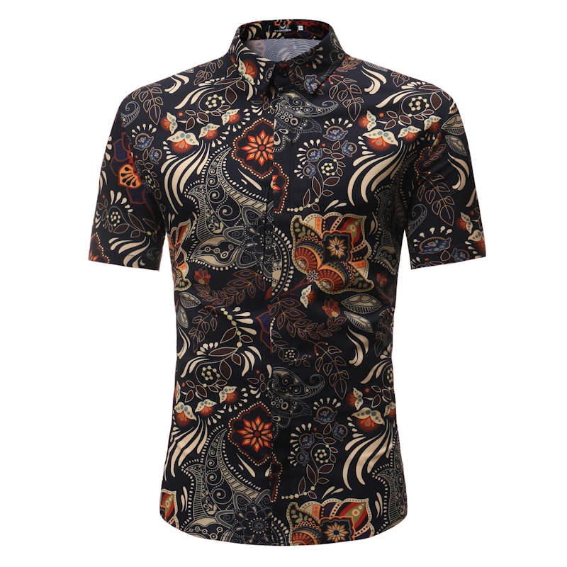 floral formal shirts mens