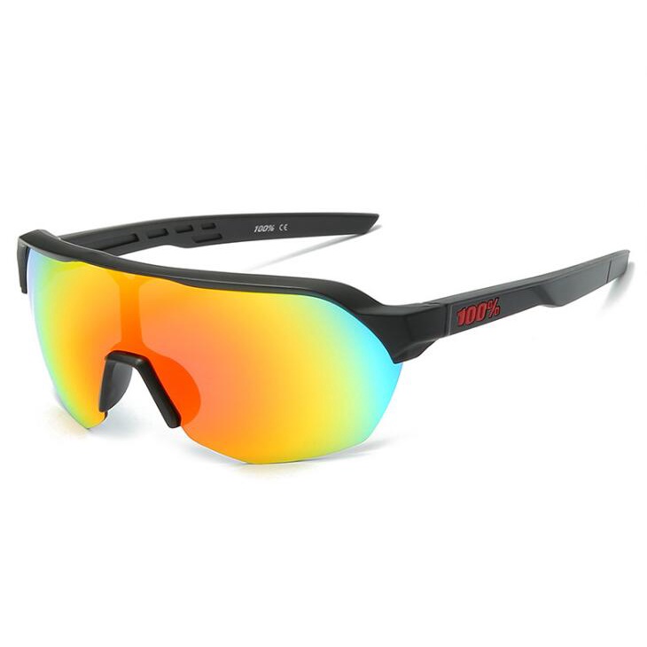 (COD)100 UV400 Sunglasses Antiglare Riding Cycling Glasses Sports