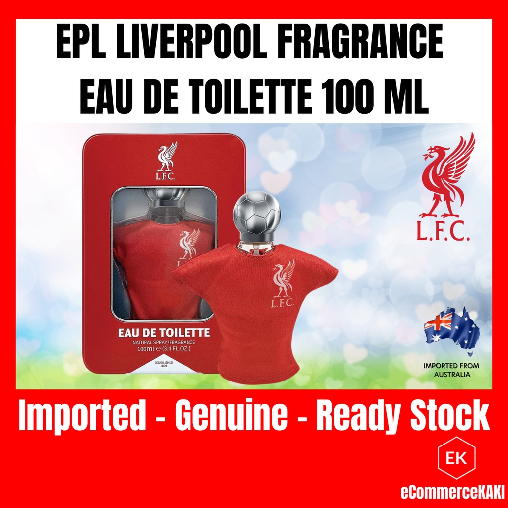 EPL Liverpool Fragrance Eau De Toilette 100ml - Imported, Genuine & Sealed