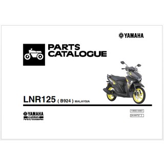 Yamaha NVX 155/ Solariz 125/ Avantiz 125 manual part catalog | Shopee