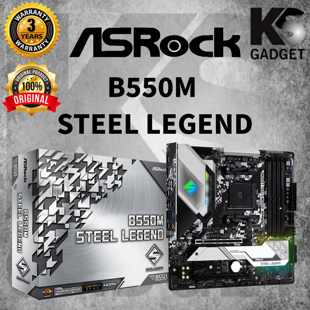 Asrock b550m steel legend совместимость оперативной памяти