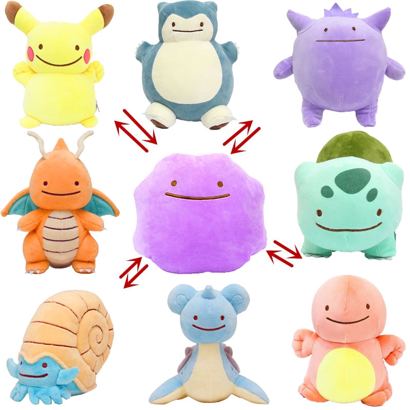 ditto pikachu plush