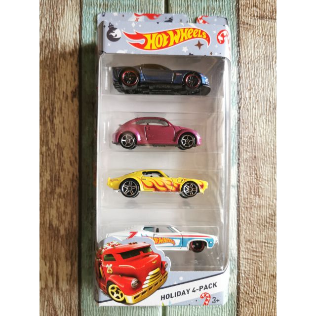 hot wheels 4 car pack