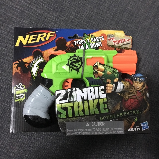 nerf zombie double strike