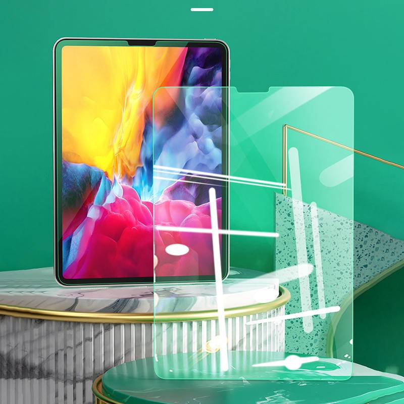 Green glass Protector Film For iPad Pro 11 12.9 2018 2020 2021 HD