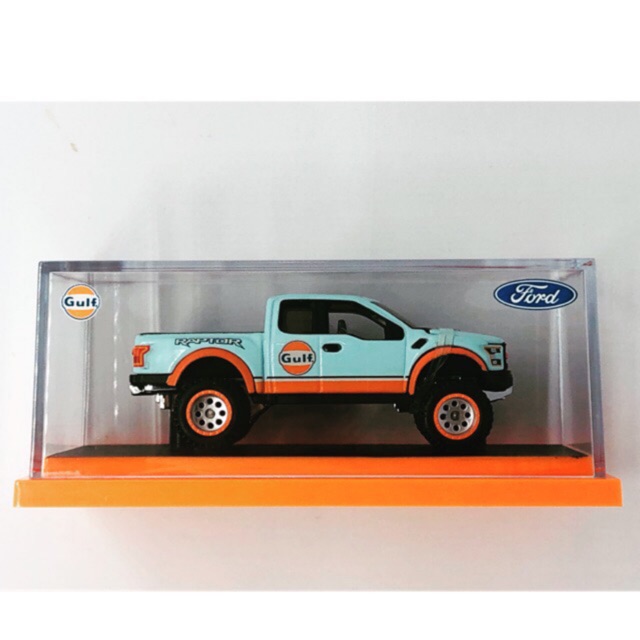 READY STOCK] Hot Wheels '17 Ford Raptor Gulf RLC exclusive | Shopee Malaysia