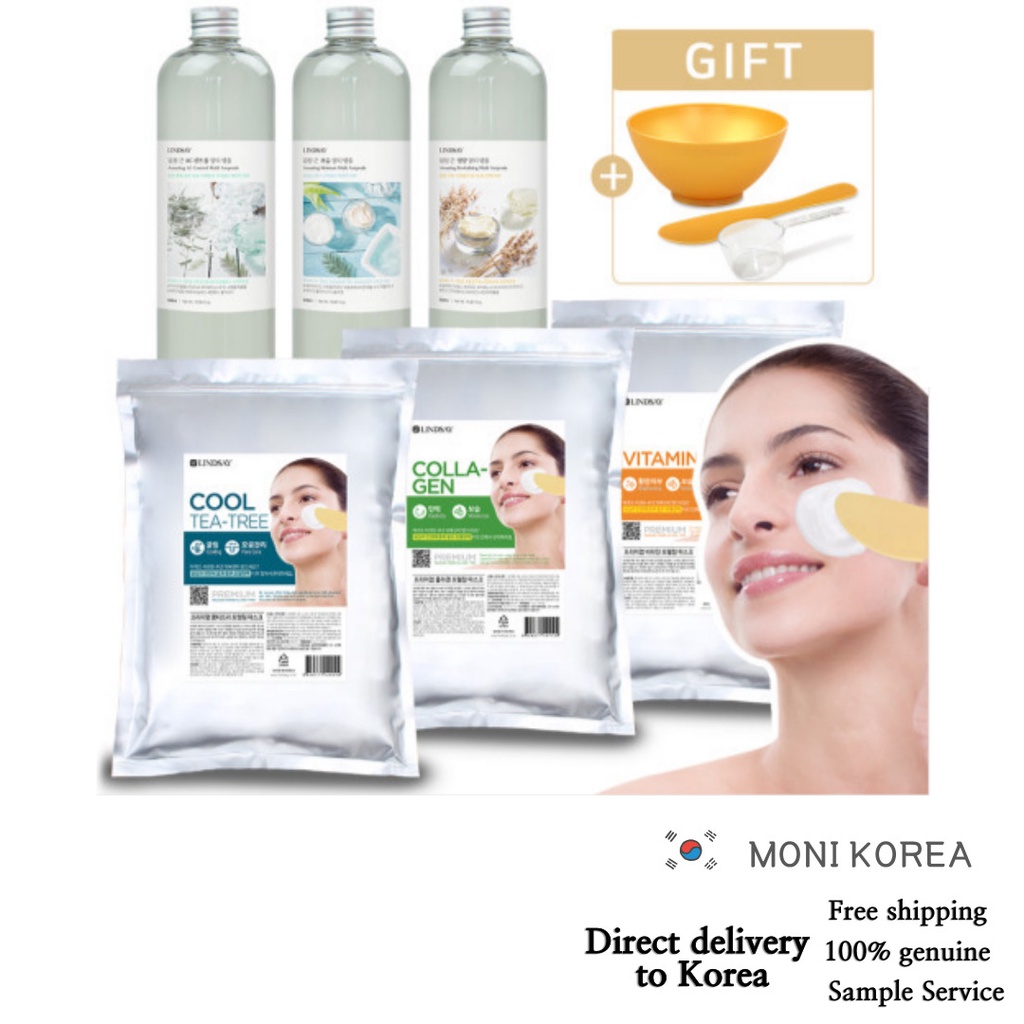 [Lindsay] Korea Authentic Lindsay Modeling Mask Pack 1kg + Ampoule