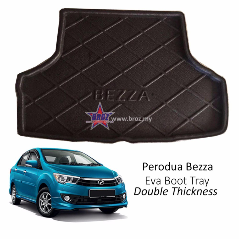 Luggage Cargo Trunk Tray Perodua Bezza EVA Copolymer Shopee Malaysia