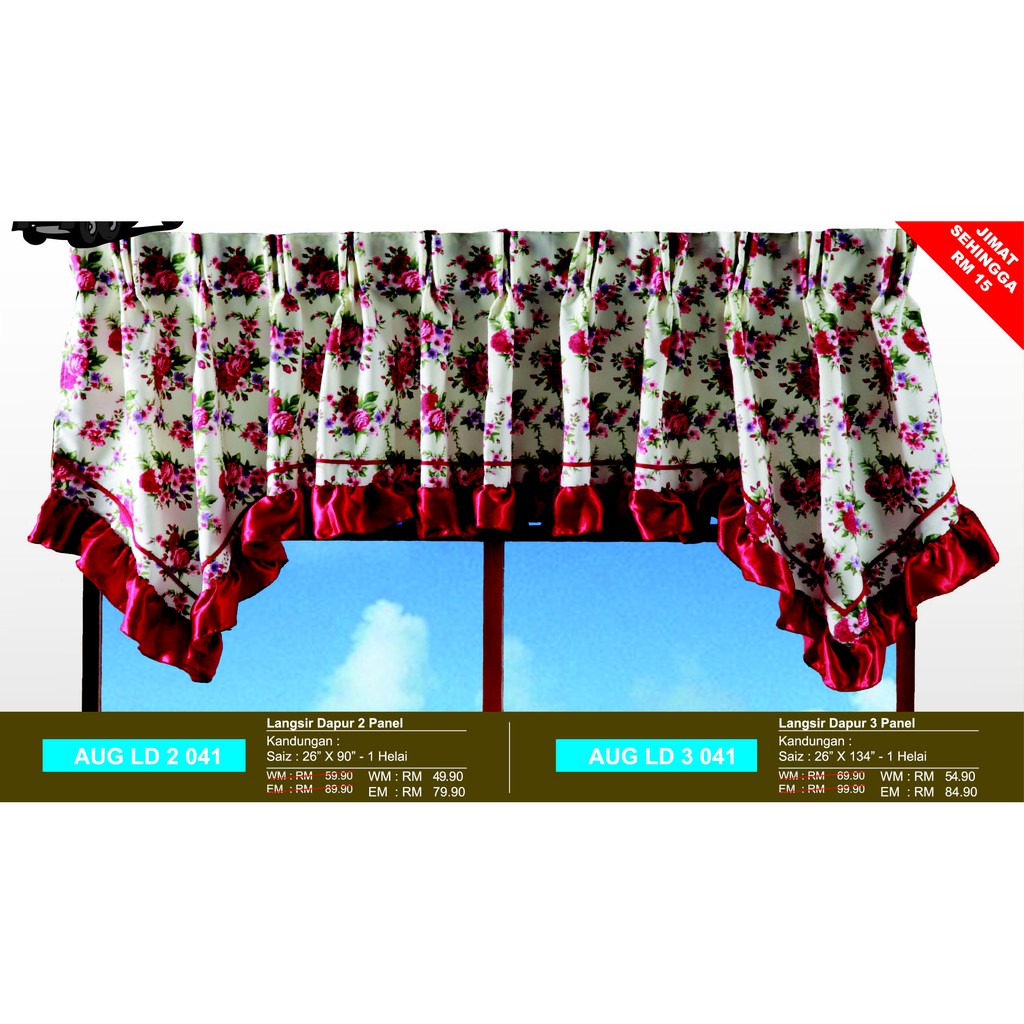 Curtain Tingkap Dapur  Desainrumahid com