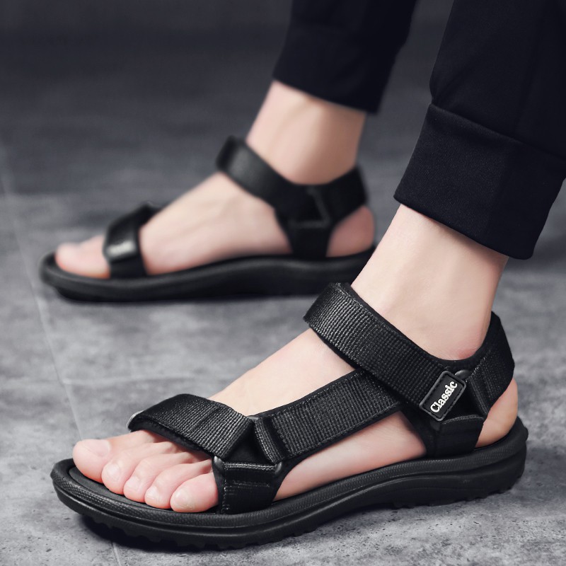 mens canvas sandals