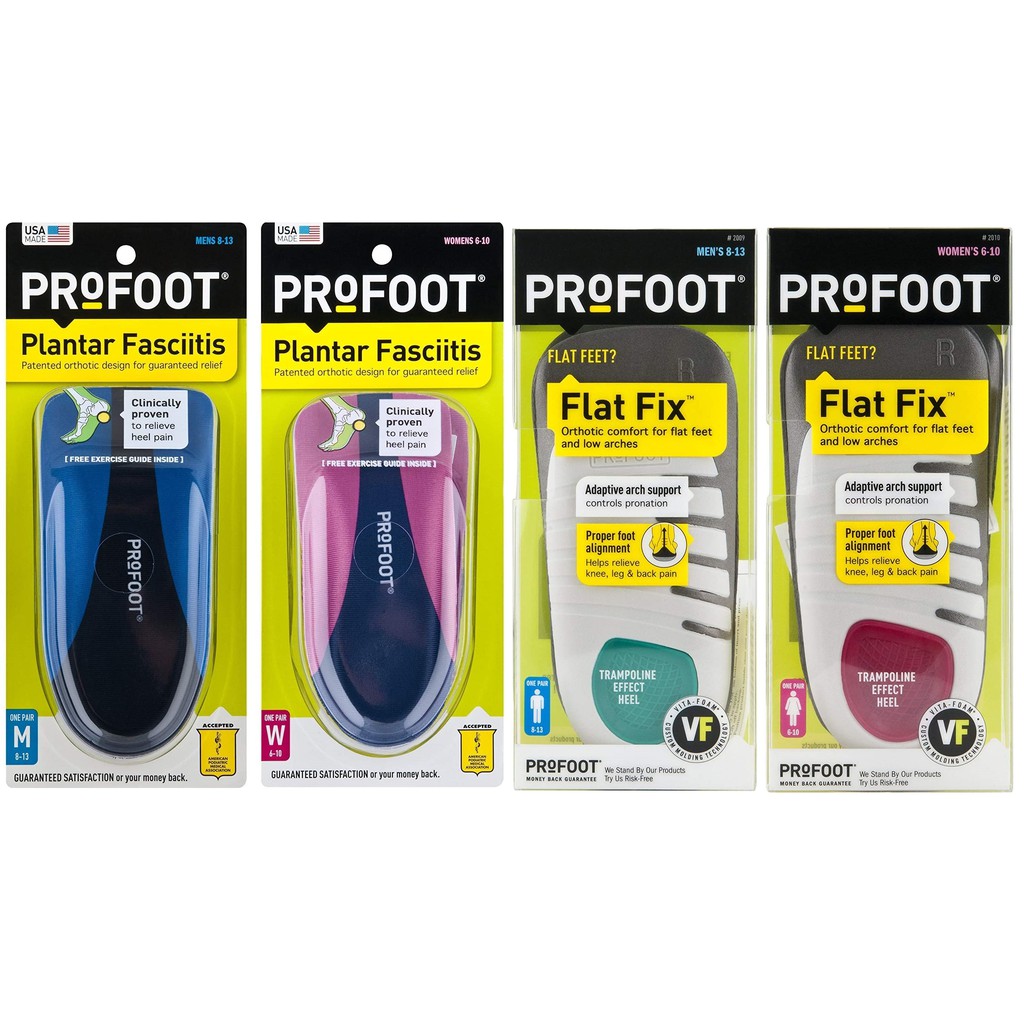[ iiMONO ] PROFOOT Plantar Fasciitis Flat Fix Orthotics