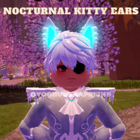 Royale High Nocturnal Kitty Ear (ROBLOX) | Shopee Malaysia