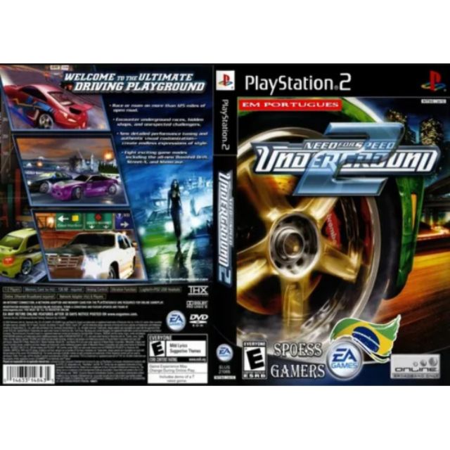 Ps2 Games Collection (Need For Speed: Underground 2) | Shopee Malaysia