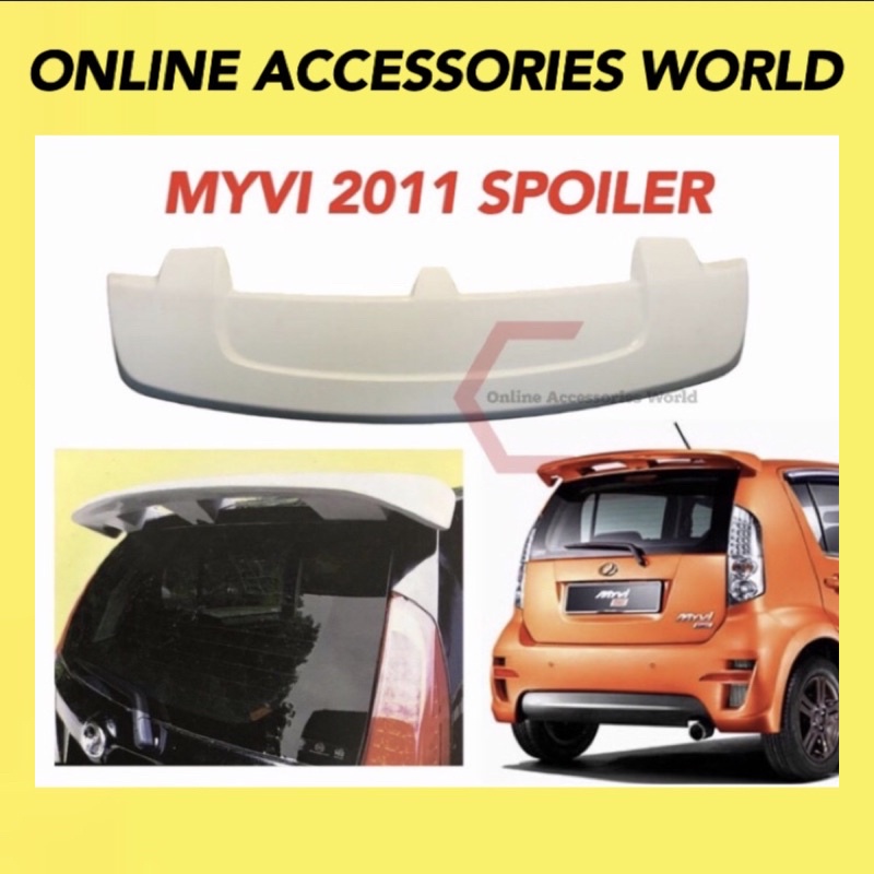 Buy Perodua Myvi Se2 2011 Spoiler With Paint Seetracker Malaysia