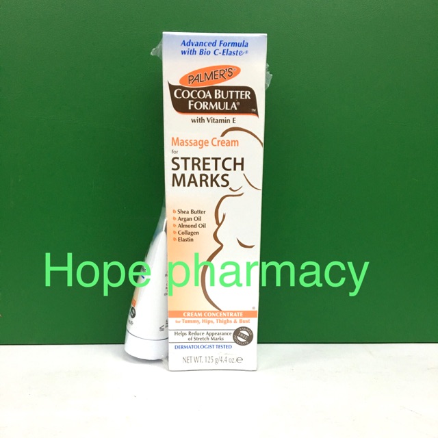Palmer’s Stretch Marks Massage Cream Cocoa Butter With Vitamin E 125g Shopee Malaysia