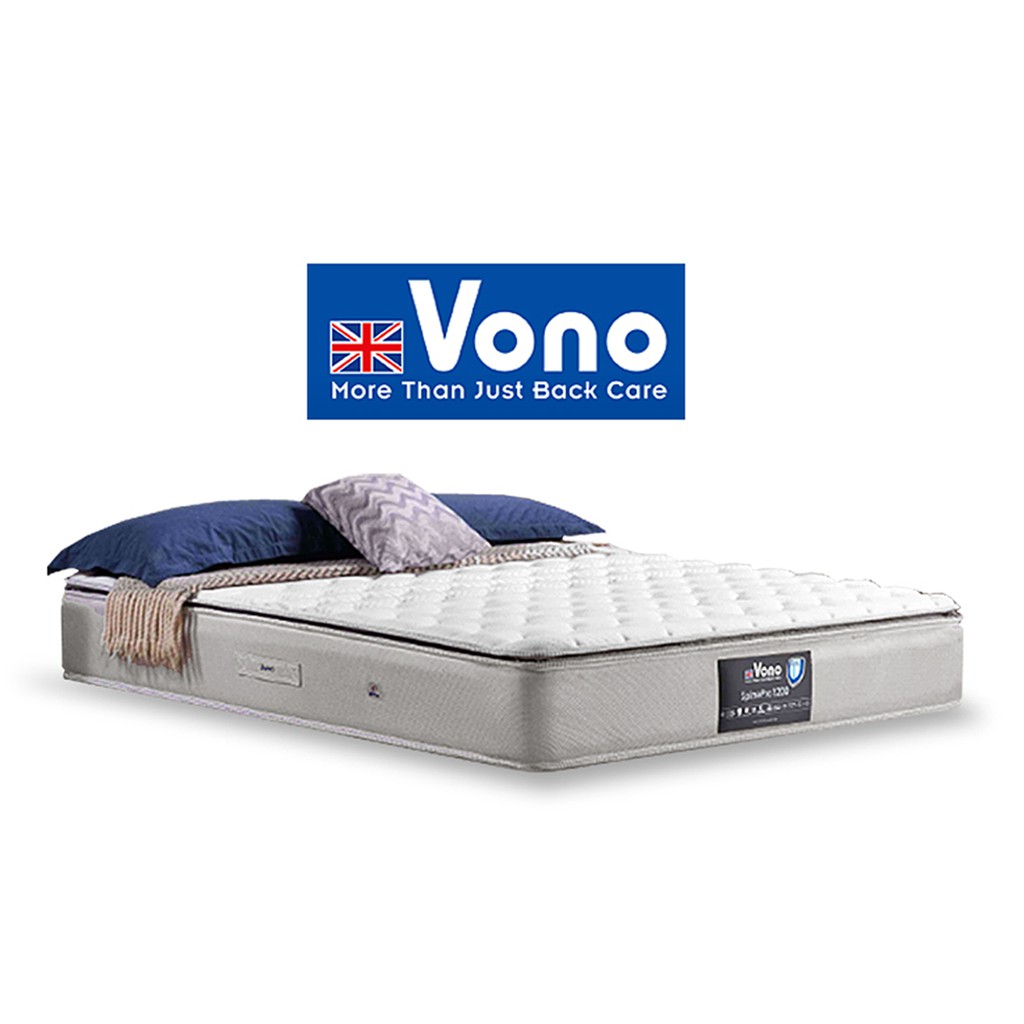 [TECK SENG] VONO SPINEPRO1200 MATTRESS / 1200 INTALOK POCKETED SPRING