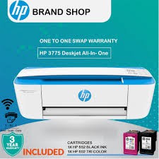 Hp Deskjet 3775 3776 3777 Wifi Airprint All In One Hp 680 Ink 680ink Smallest Printer Hp2135 2676 3835 2336 2776 Shopee Malaysia