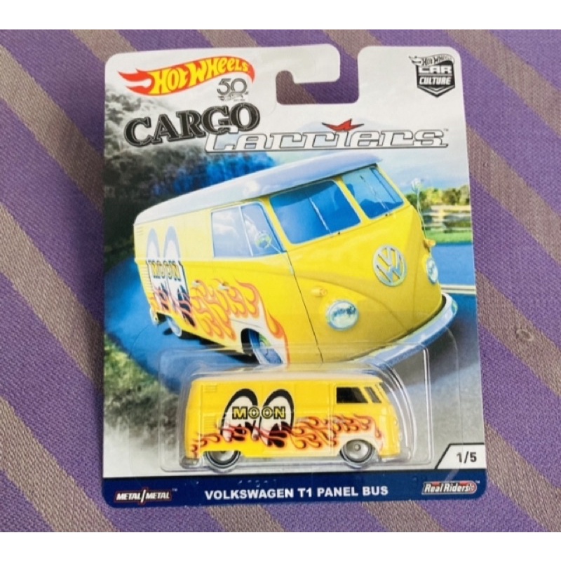 Hot Wheels Volkswagen T1 Panel Bus Mooneyes Vw Van Cargo Carriers Set Not Gulf Advan Falken Momo 