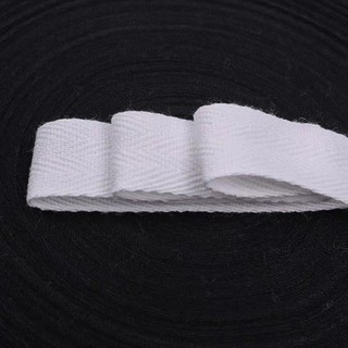 10Y Tape Kain Cotton Putih Mask Tali Tape Putih Seluar 10Y Tape Kain Cotton Putih Mask Tali Tape Putih Seluar