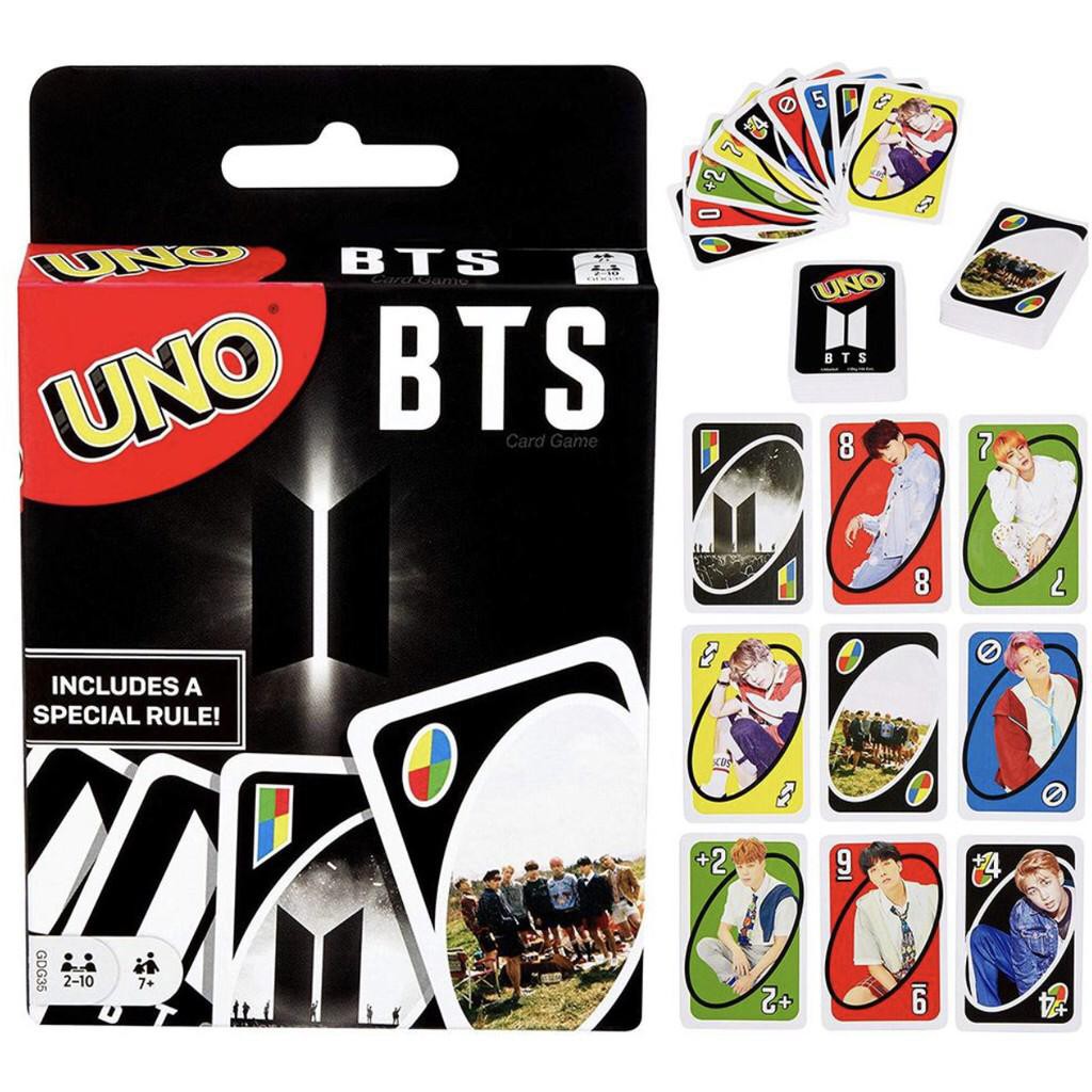 bts uno cards game special celebrate photo card shopee malaysia