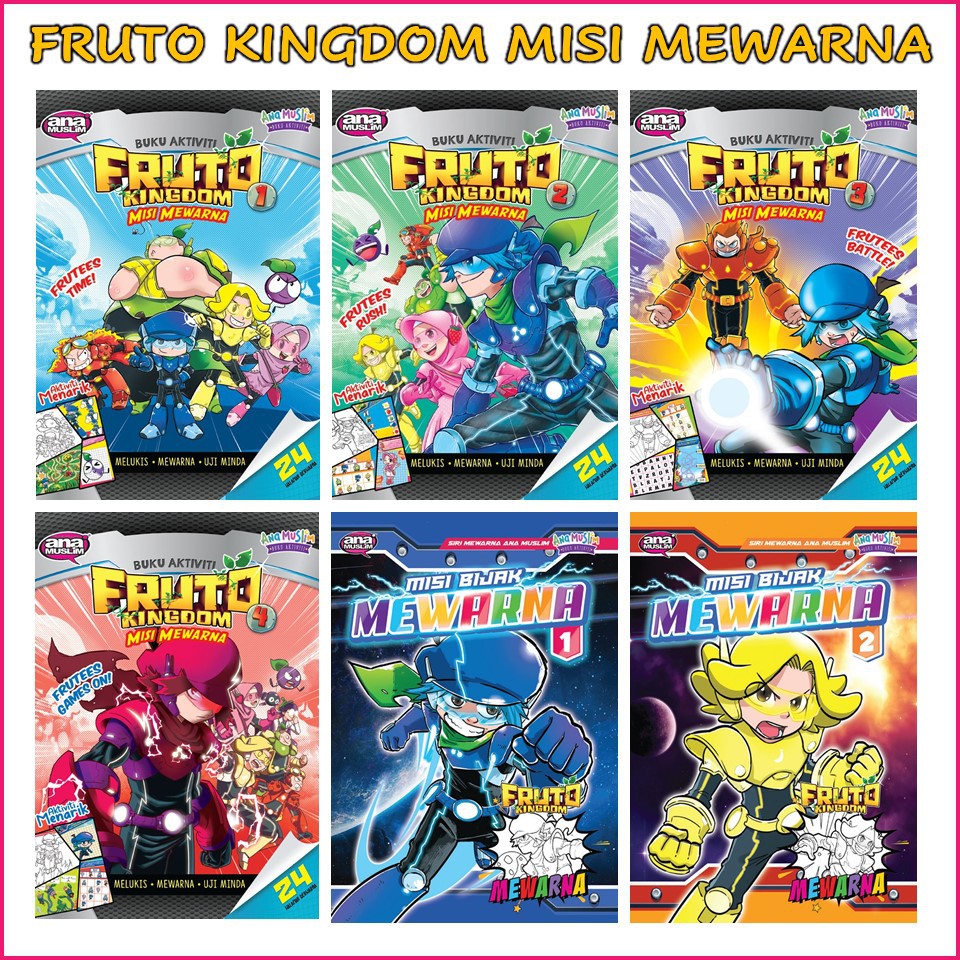 Buy FRUTO KINGDOM - MISI MEWARNA  SeeTracker Malaysia